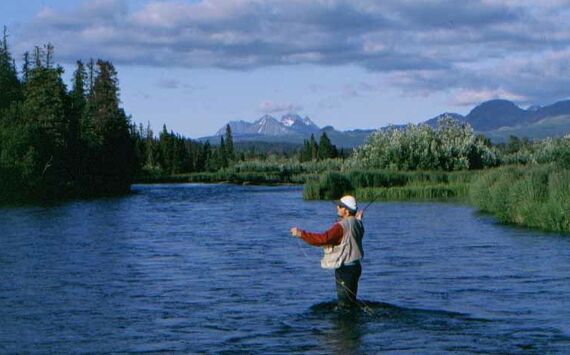 Alaska fly fishing